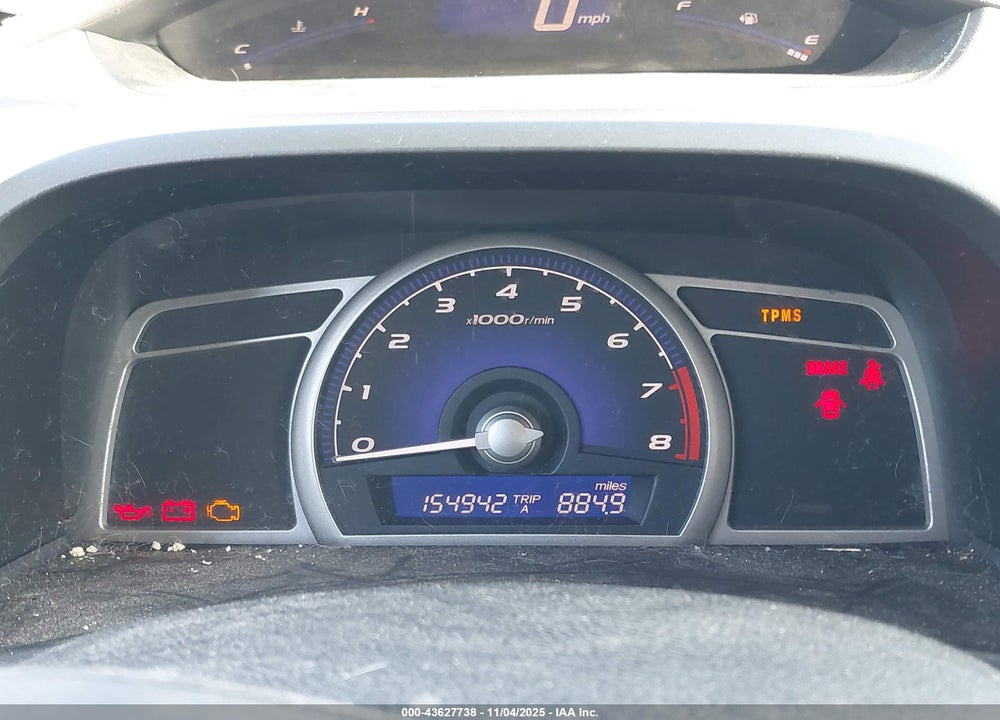 2009 HONDA CIVIC VIN: 2HGFA15909H525252