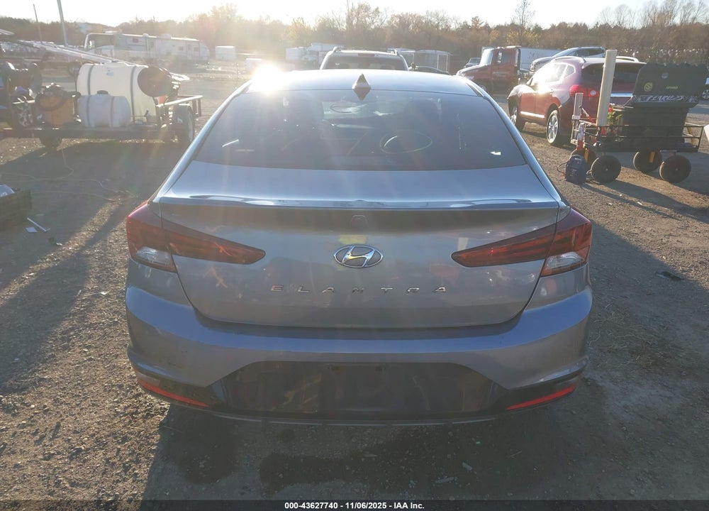 2019 HYUNDAI ELANTRA VALUE EDITION VIN: KMHD84LF1KU877640