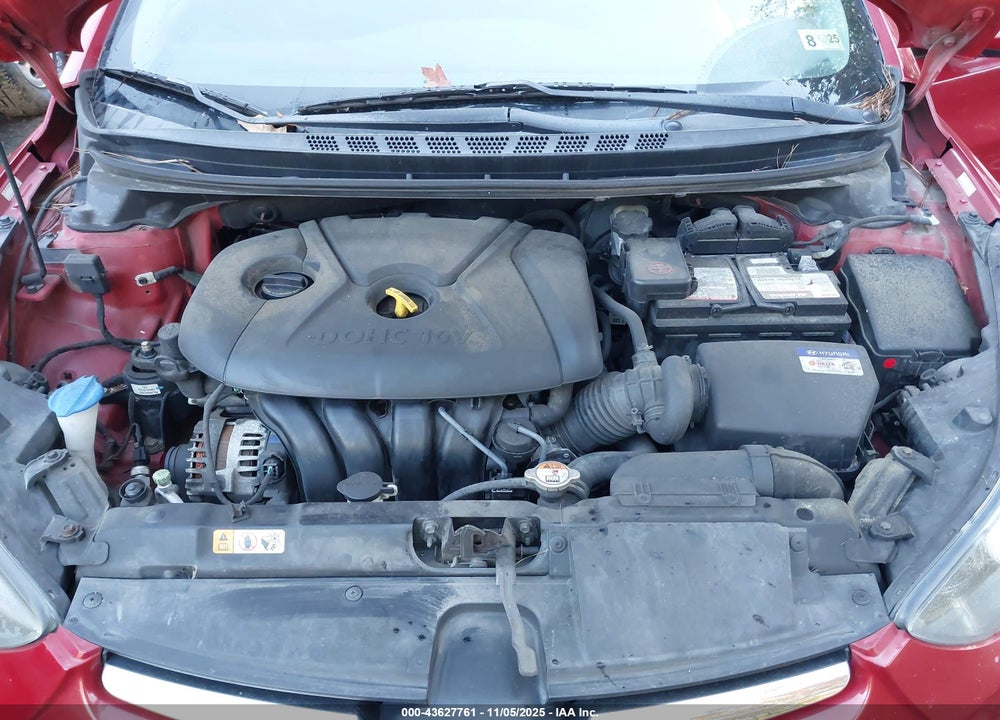 2016 HYUNDAI ELANTRA VALUE EDITION VIN: KMHDH4AE5GU479770