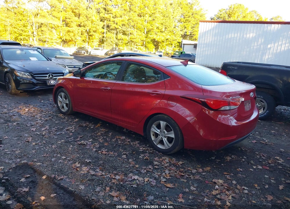 2016 HYUNDAI ELANTRA VALUE EDITION VIN: KMHDH4AE5GU479770