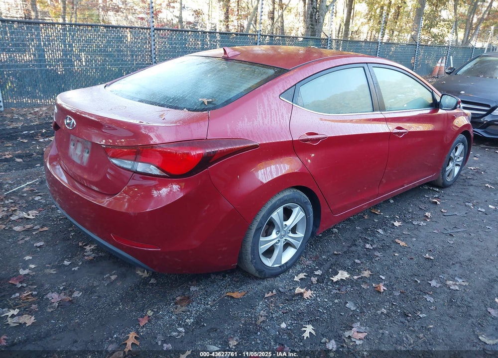 2016 HYUNDAI ELANTRA VALUE EDITION VIN: KMHDH4AE5GU479770