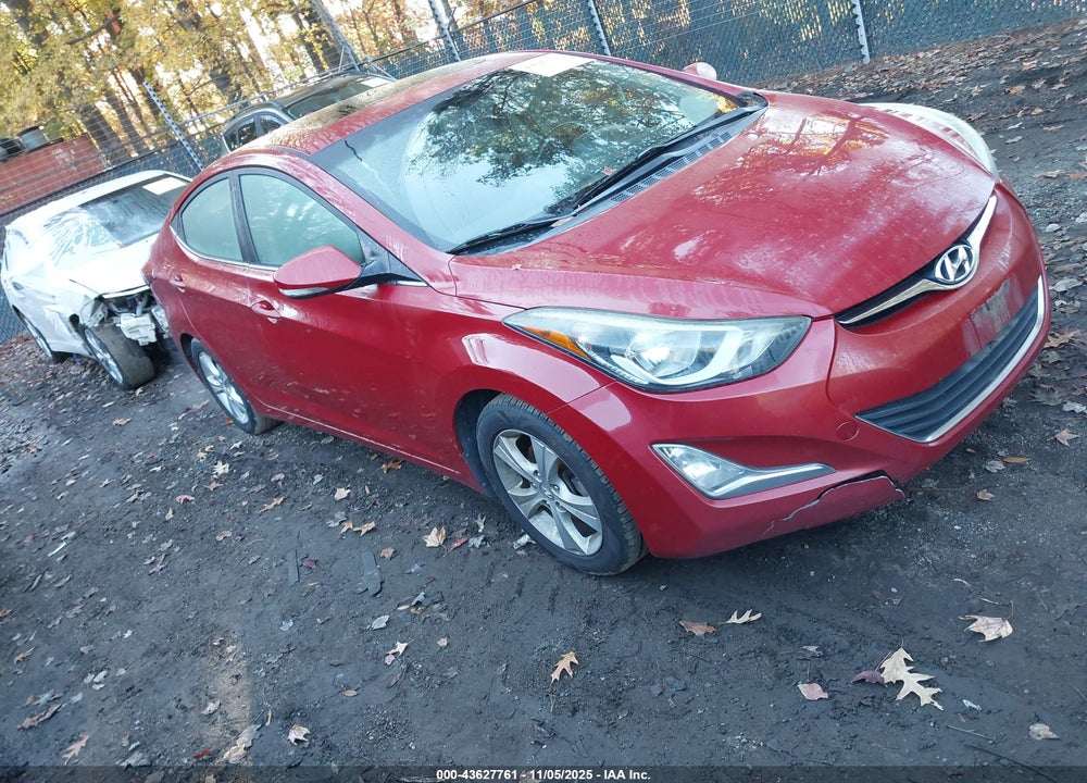 2016 HYUNDAI ELANTRA VALUE EDITION VIN: KMHDH4AE5GU479770