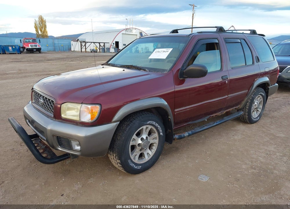 2001 NISSAN PATHFINDER SE VIN: JN8DR09Y61W616806
