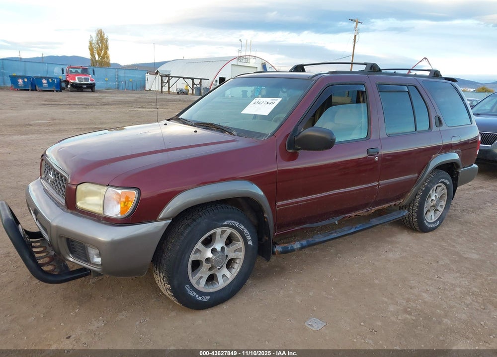 2001 NISSAN PATHFINDER SE VIN: JN8DR09Y61W616806