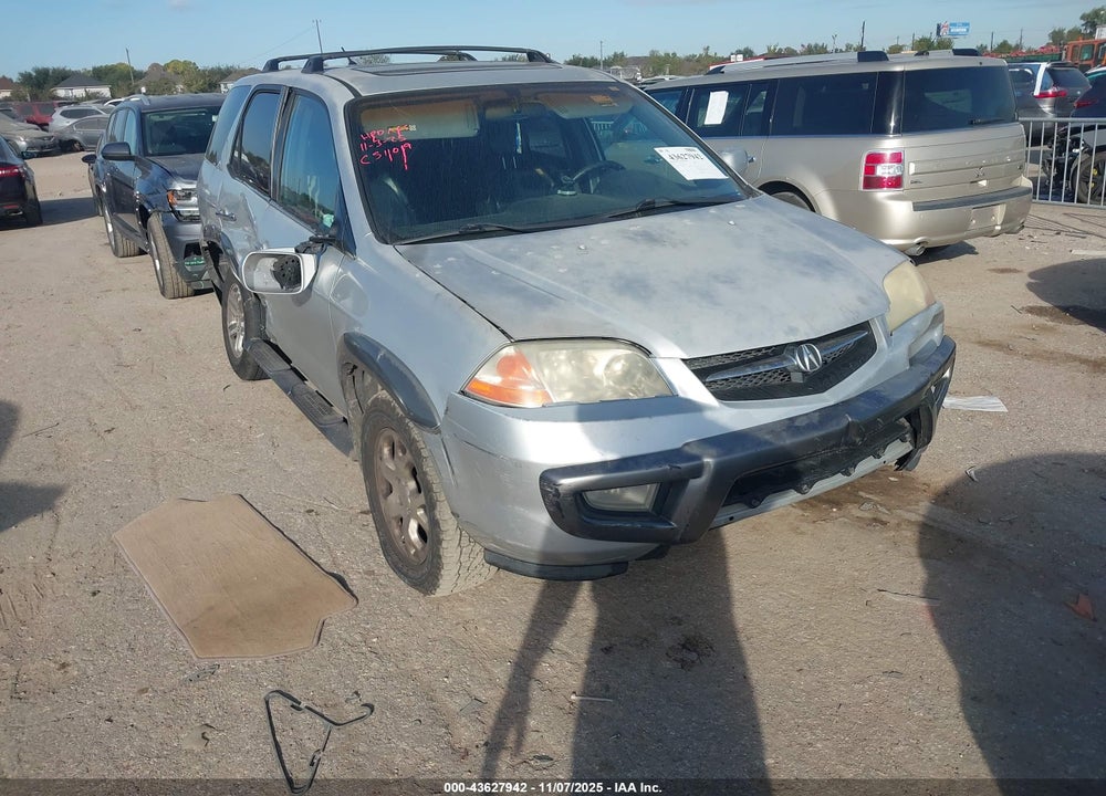 2001 ACURA MDX VIN: 2HNYD18631H504720