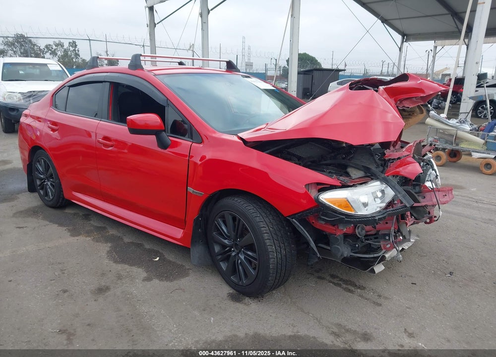 2021 SUBARU WRX VIN: JF1VA1A60M9822638
