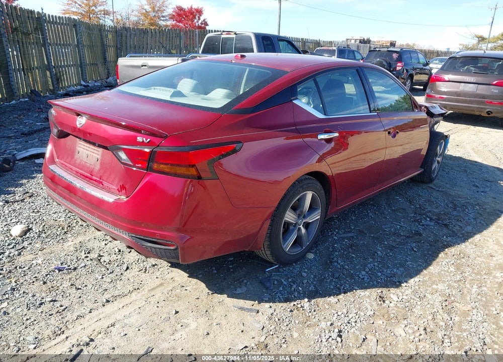 2019 NISSAN ALTIMA 2.5 SV VIN: 1N4BL4DV5KC183318