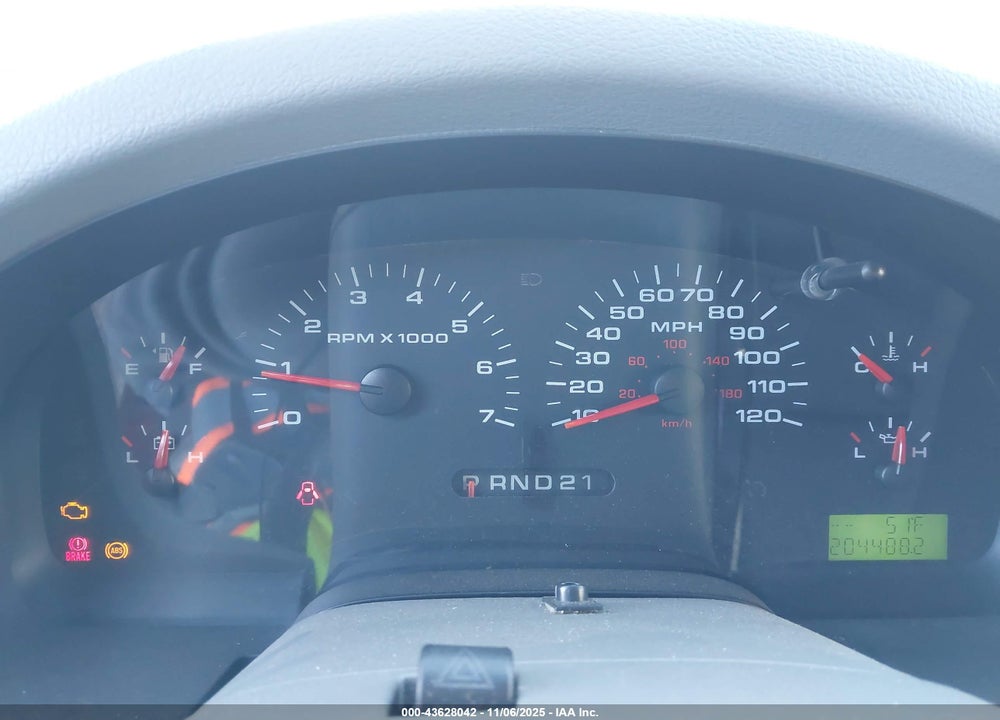 2004 FORD F-150 VIN: 1FTPX14544NA01800