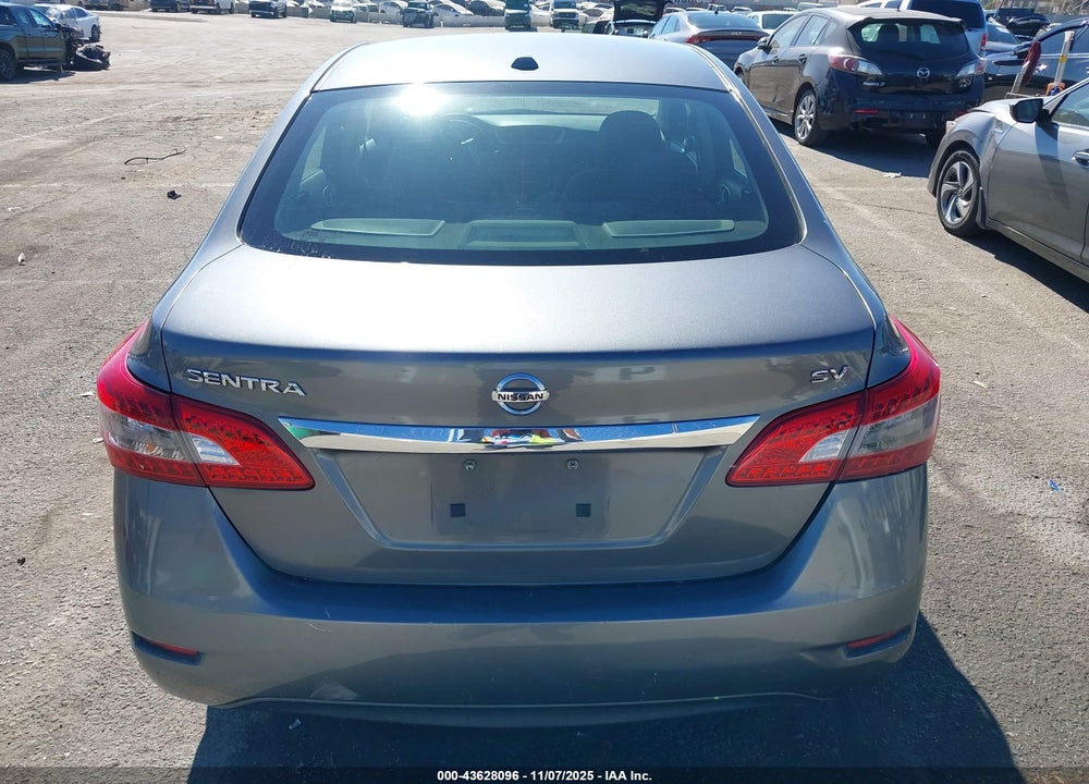 2015 NISSAN SENTRA FE+ S/S/SL/SR/SV VIN: 3N1AB7AP7FL660425