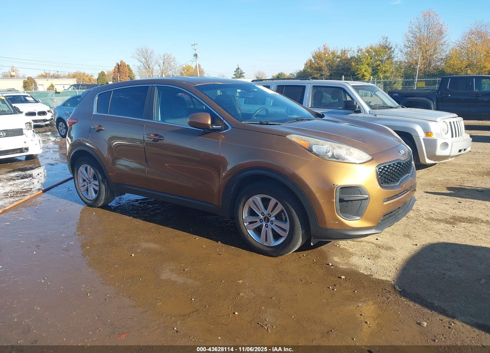 2017 KIA SPORTAGE LX VIN: KNDPM3AC6H7119316