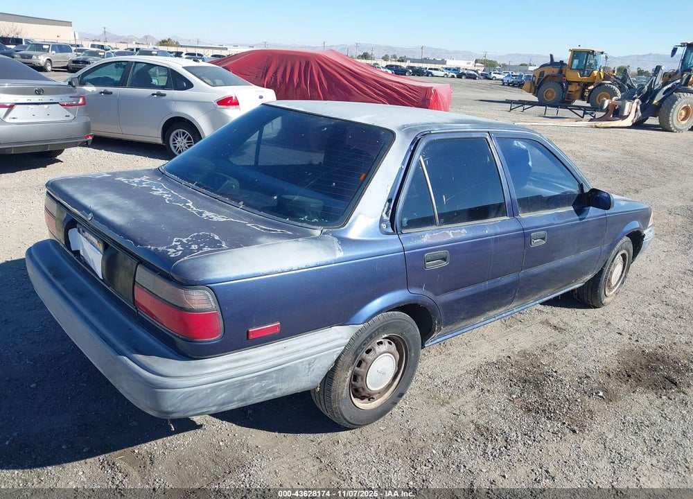 1989 TOYOTA COROLLA DLX VIN: JT2AE92E4K3190690