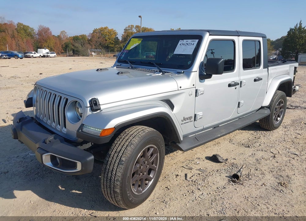 2022 JEEP GLADIATOR OVERLAND 4X4 VIN: 1C6HJTFG7NL170018