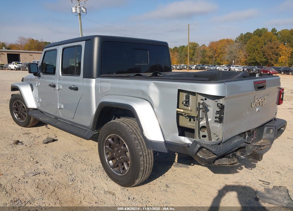 2022 JEEP GLADIATOR OVERLAND 4X4 VIN: 1C6HJTFG7NL170018