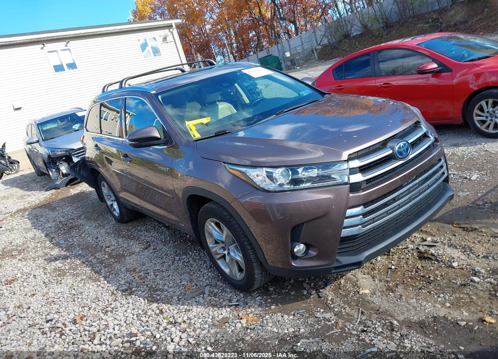 2017 TOYOTA HIGHLANDER HYBRID LIMITED VIN: 5TDDGRFH1HS025951