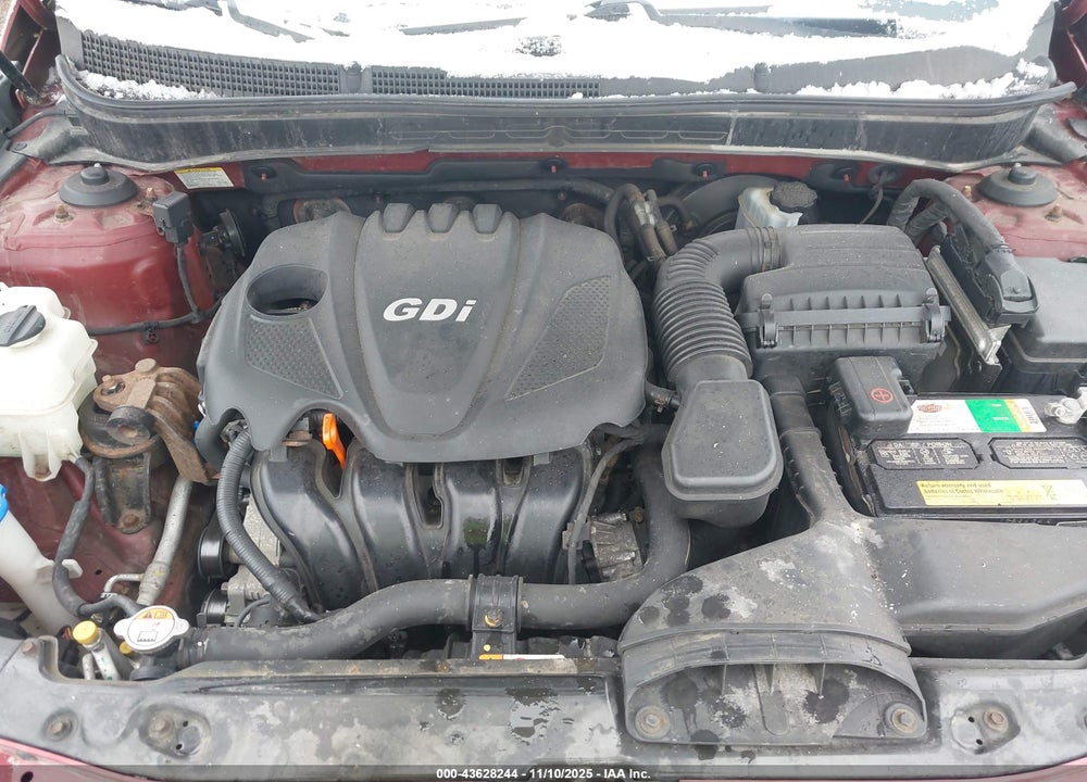 2013 HYUNDAI SONATA VIN: 5NPEB4ACXDH732449