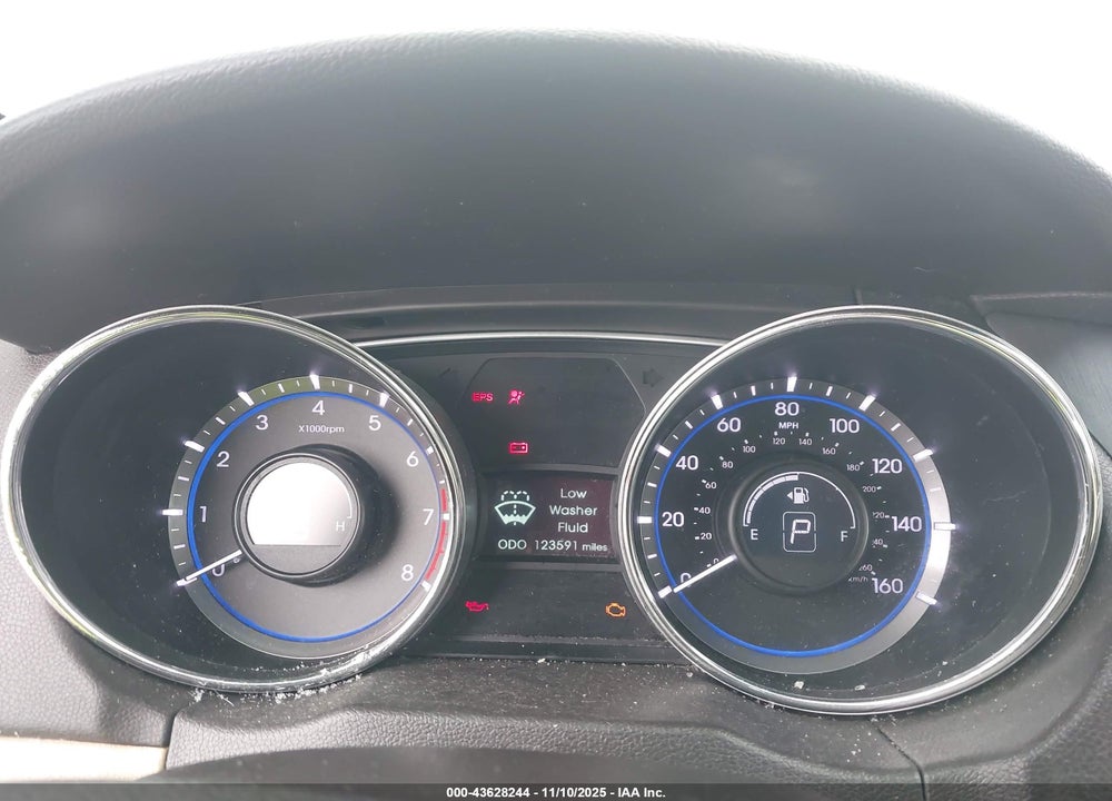 2013 HYUNDAI SONATA VIN: 5NPEB4ACXDH732449