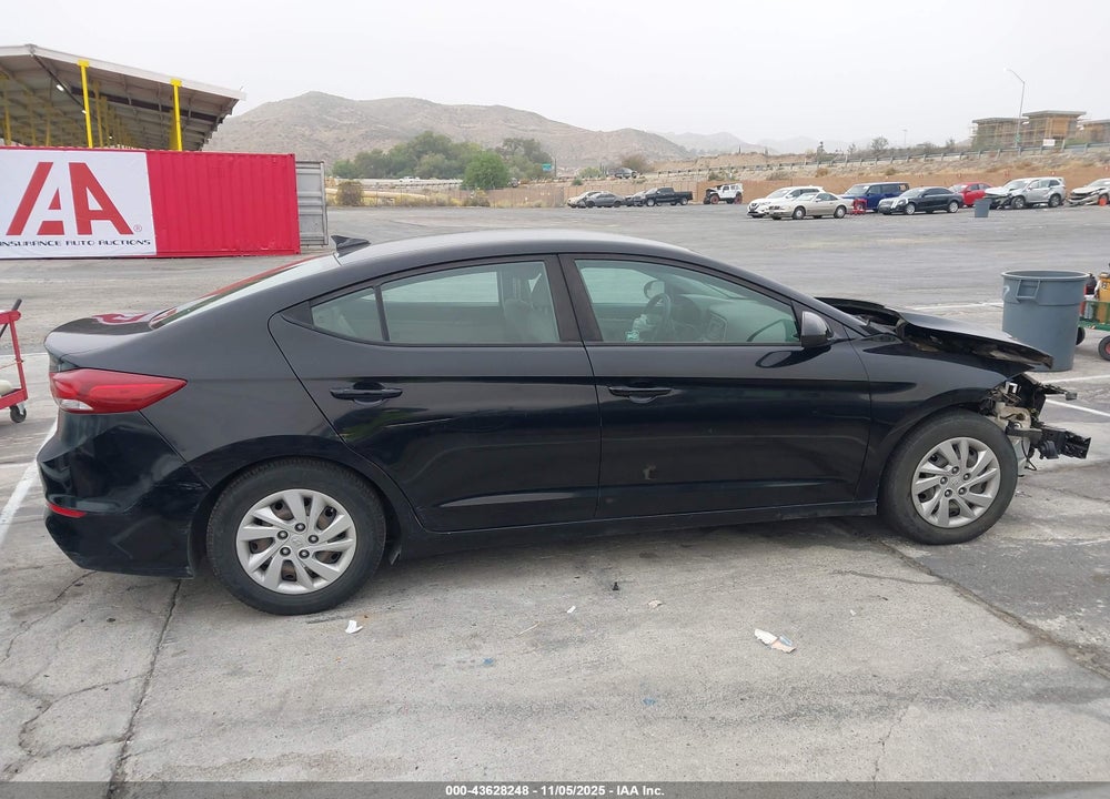 2017 HYUNDAI ELANTRA SE VIN: KMHD74LF9HU324732