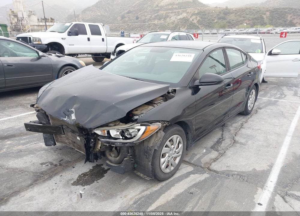 2017 HYUNDAI ELANTRA SE VIN: KMHD74LF9HU324732