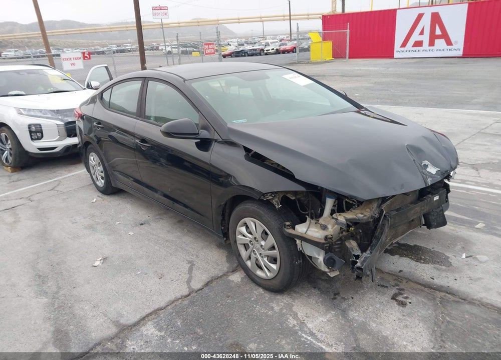 2017 HYUNDAI ELANTRA SE VIN: KMHD74LF9HU324732
