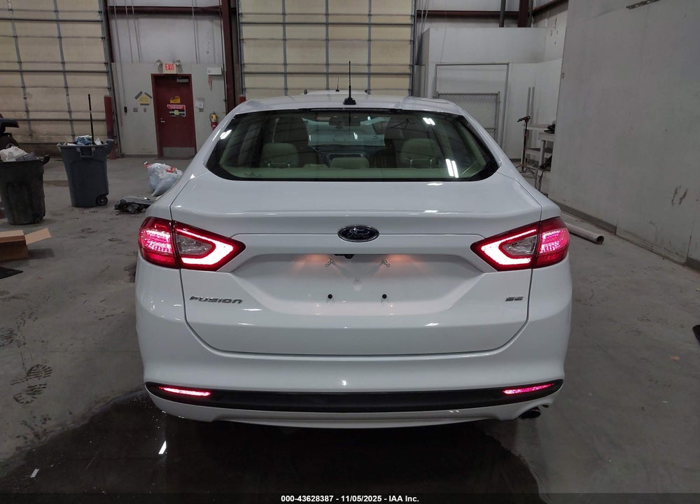 2016 FORD FUSION SE VIN: 3FA6P0H78GR360804