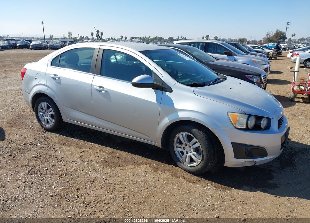 2013 CHEVROLET SONIC LT AUTO VIN: 1G1JC5SH1D4133627