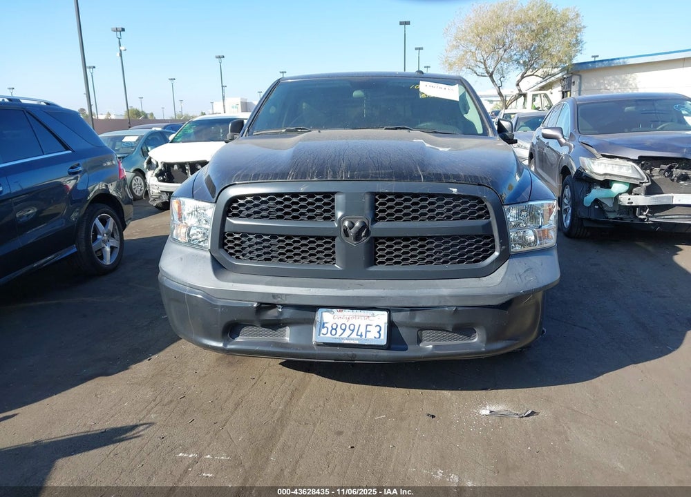 2021 RAM 1500 CLASSIC TRADESMAN  4X2 6'4 BOX VIN: 3C6JR6AT9MG513147
