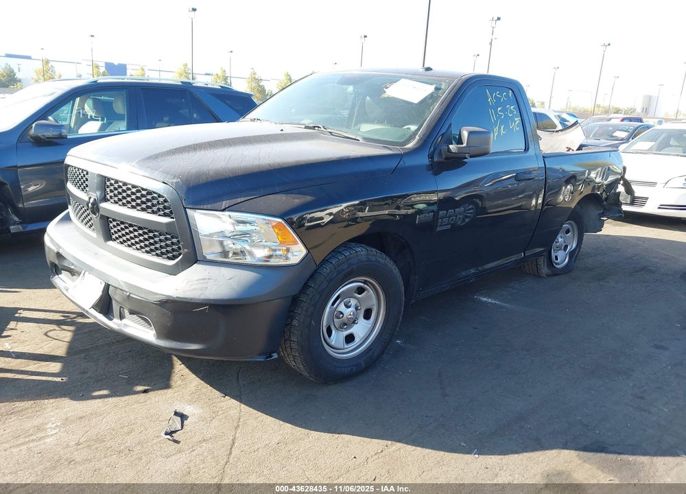 2021 RAM 1500 CLASSIC TRADESMAN  4X2 6'4 BOX VIN: 3C6JR6AT9MG513147