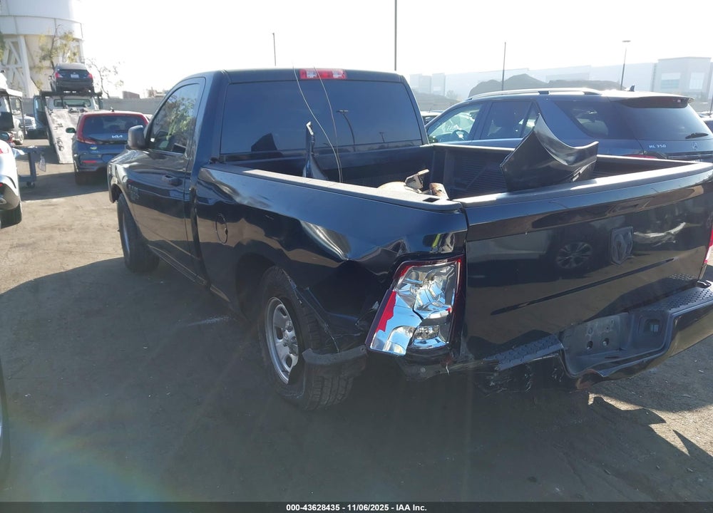 2021 RAM 1500 CLASSIC TRADESMAN  4X2 6'4 BOX VIN: 3C6JR6AT9MG513147