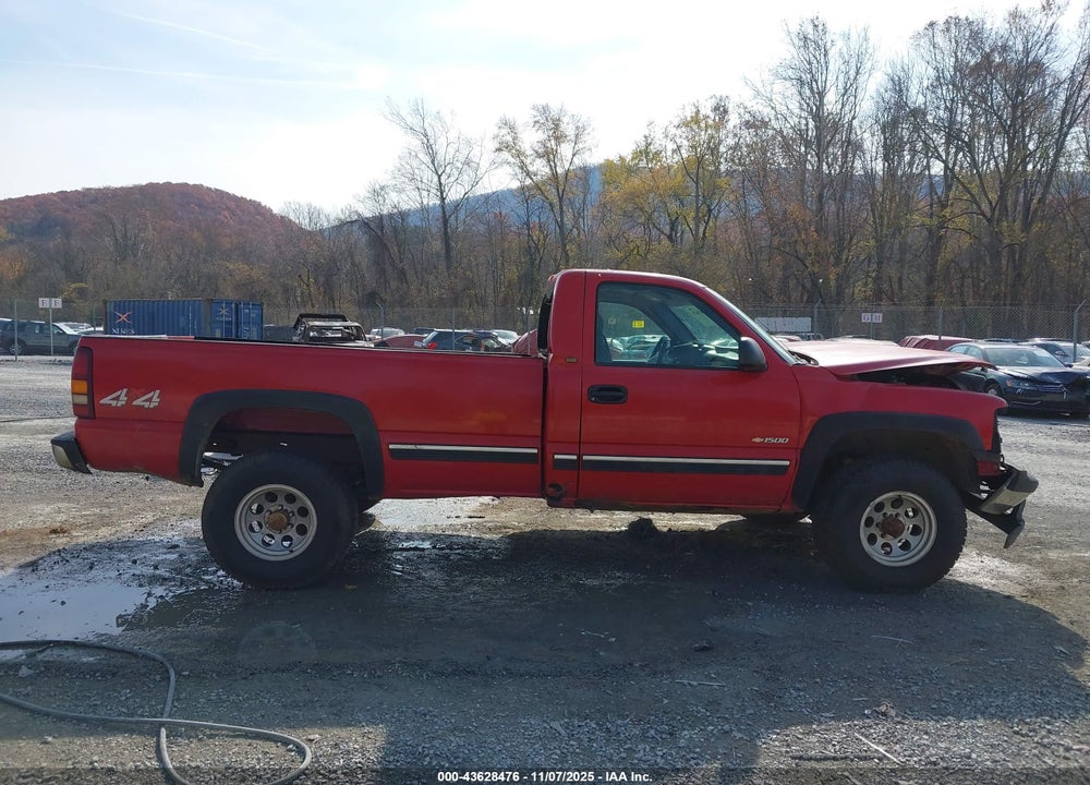 2000 CHEVROLET SILVERADO 1500 VIN: 1GCEK14V5YE354459
