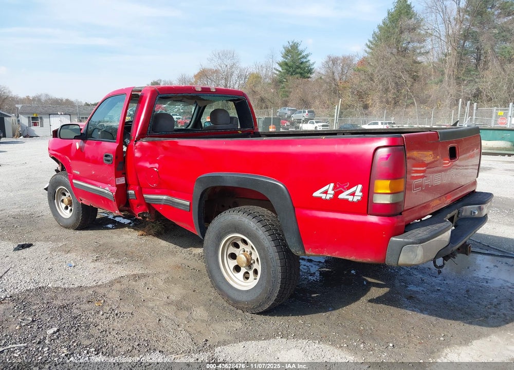 2000 CHEVROLET SILVERADO 1500 VIN: 1GCEK14V5YE354459