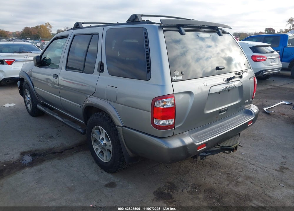 2000 NISSAN PATHFINDER LE/SE/XE VIN: JN8AR07Y4YW449779
