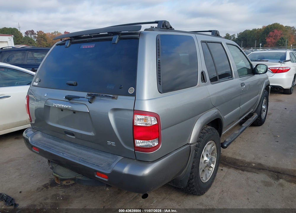 2000 NISSAN PATHFINDER LE/SE/XE VIN: JN8AR07Y4YW449779