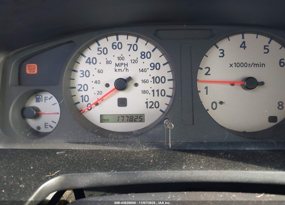 2000 NISSAN PATHFINDER LE/SE/XE VIN: JN8AR07Y4YW449779