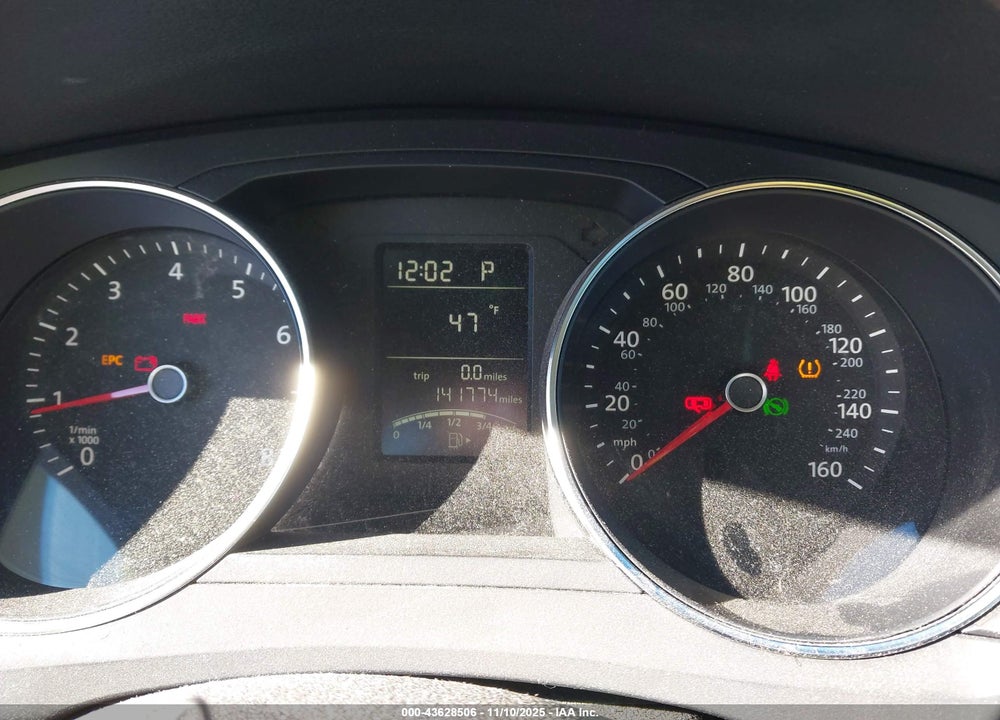 2015 VOLKSWAGEN JETTA 2.0L S VIN: 3VW2K7AJ9FM351642