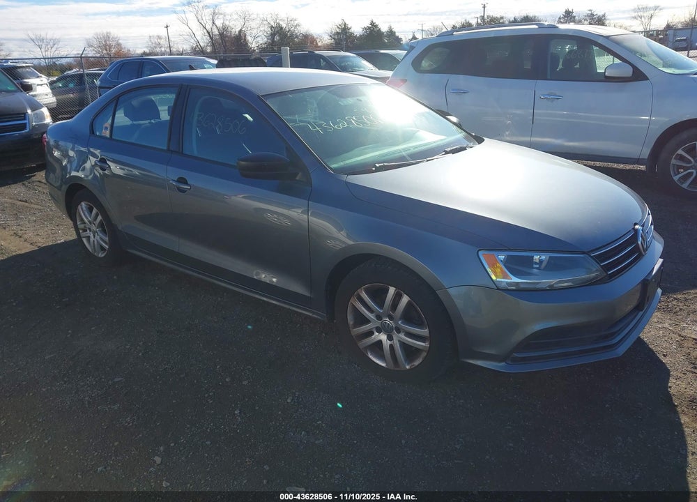 2015 VOLKSWAGEN JETTA 2.0L S VIN: 3VW2K7AJ9FM351642