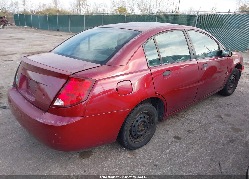 2004 SATURN ION 1 VIN: 1G8AF52F24Z214680