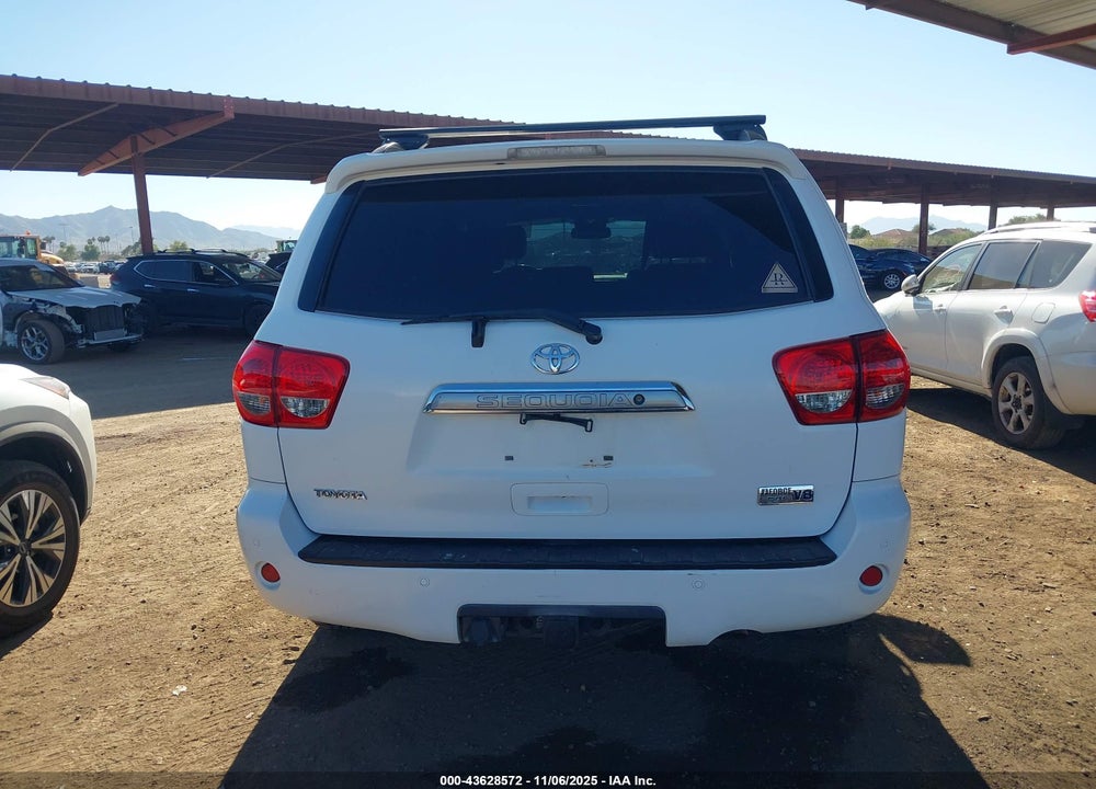 2008 TOYOTA SEQUOIA LIMITED 5.7L V8 VIN: 5TDZY68A08S007278