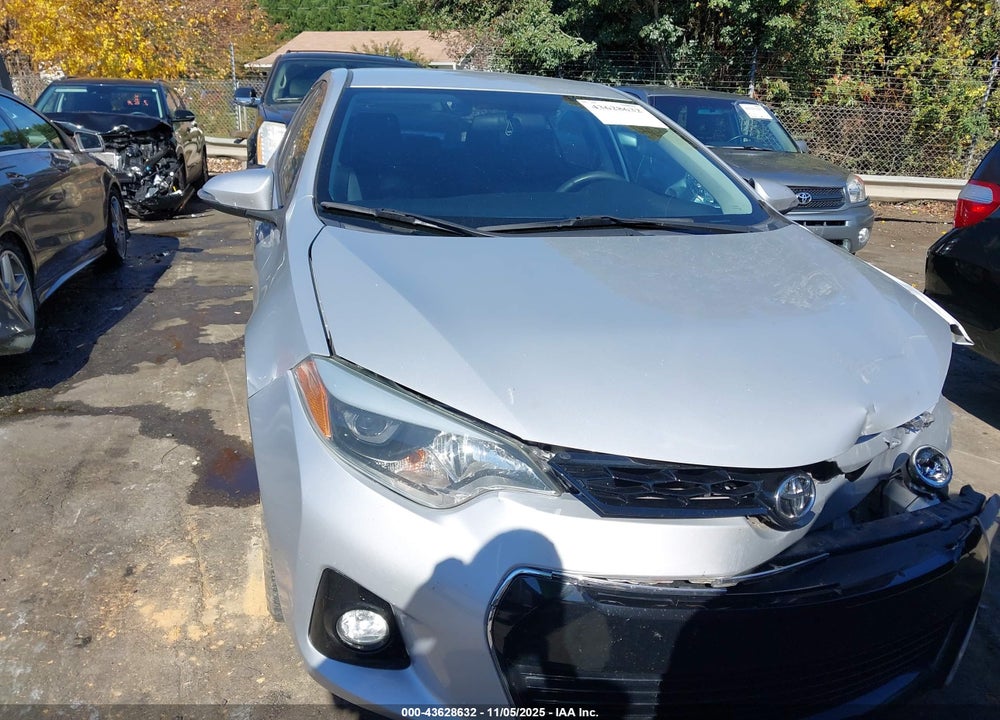 2016 TOYOTA COROLLA S VIN: 2T1BURHE4GC555499