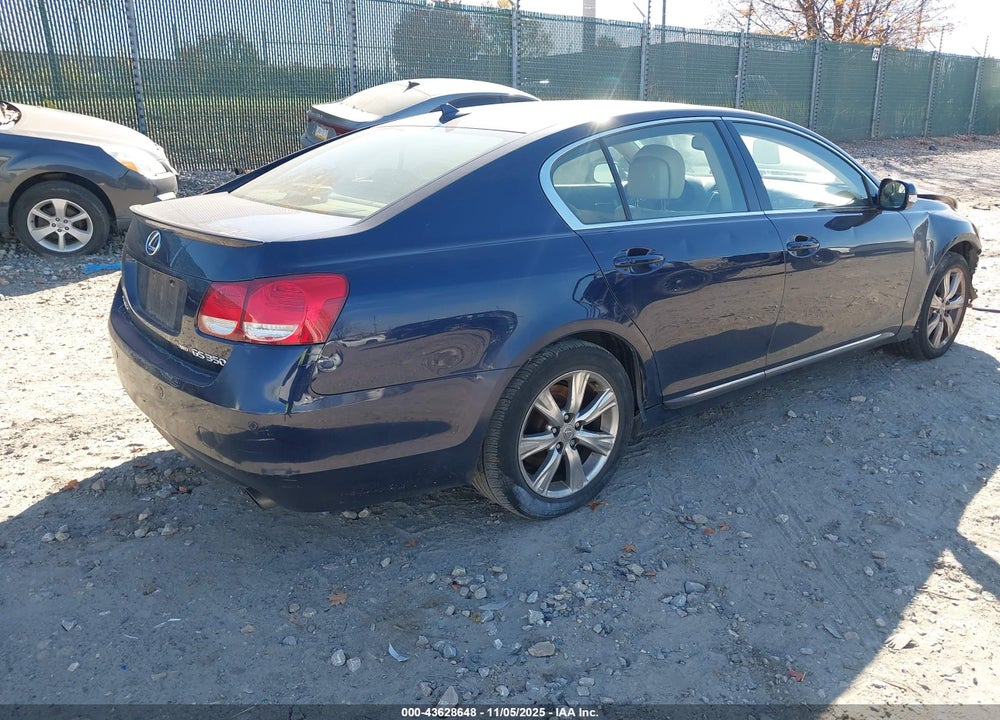 2010 LEXUS GS 350 VIN: JTHCE1KS6A0026461