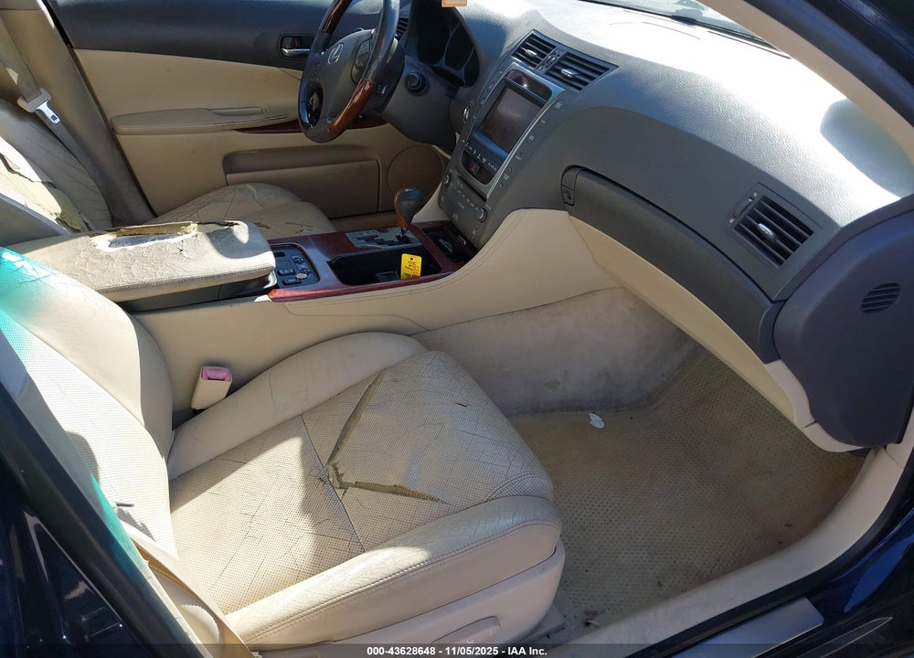 2010 LEXUS GS 350 VIN: JTHCE1KS6A0026461