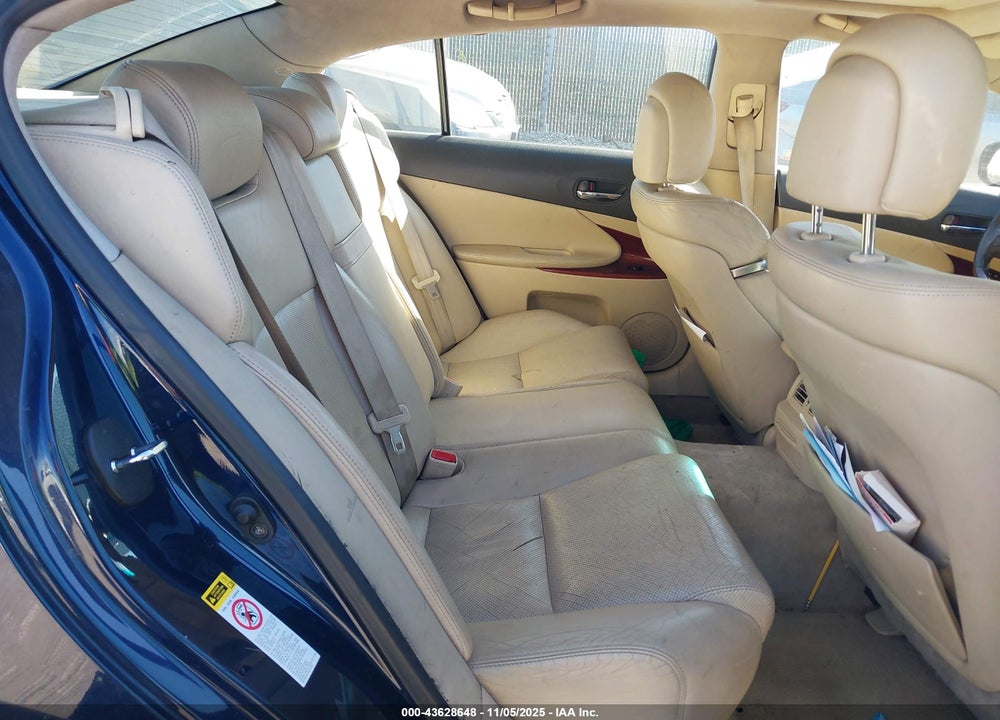 2010 LEXUS GS 350 VIN: JTHCE1KS6A0026461