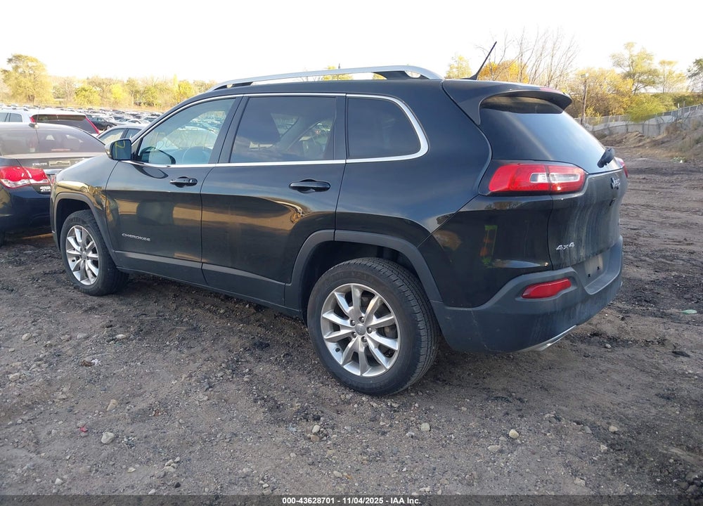 2015 JEEP CHEROKEE LIMITED VIN: 1C4PJMDS2FW662540