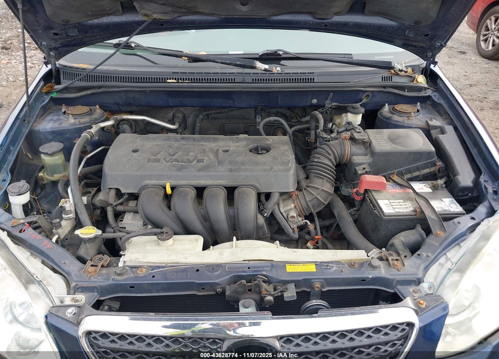 2006 TOYOTA COROLLA LE VIN: 2T1BR32E26C621604