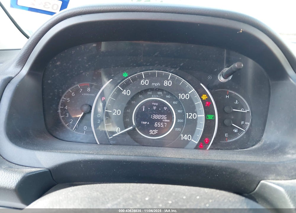 2014 HONDA CR-V EX VIN: 2HKRM3H58EH500866