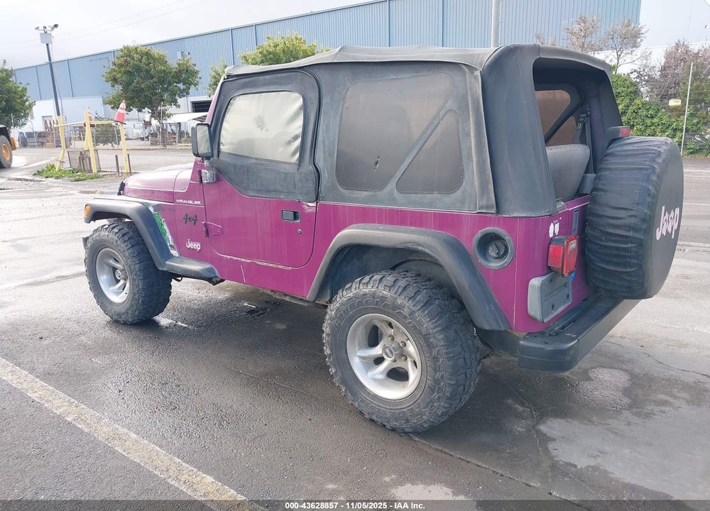 1997 JEEP WRANGLER / VIN: 1J4FY29P1VP410622