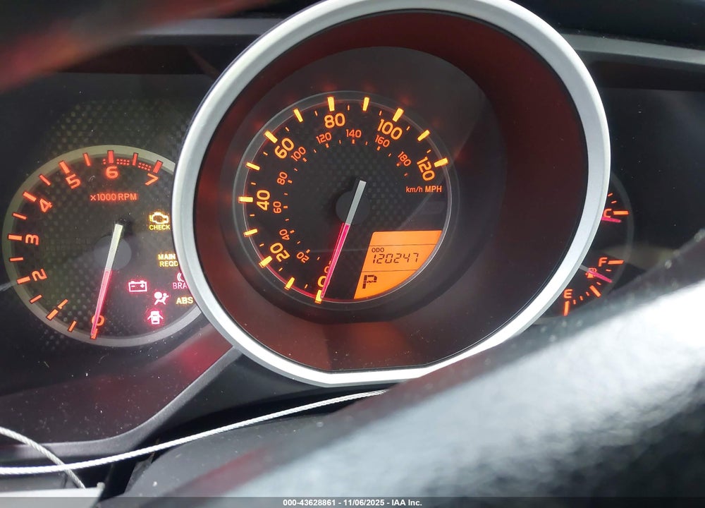 2011 TOYOTA 4RUNNER VIN: JTEBU5JR7B5037328
