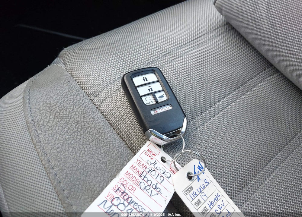2019 HONDA CR-V VIN: 7FARW2H59KE004865