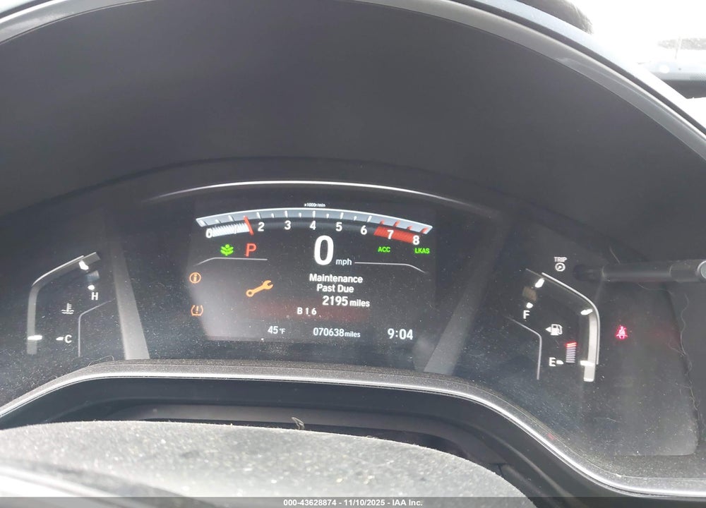 2019 HONDA CR-V VIN: 7FARW2H59KE004865