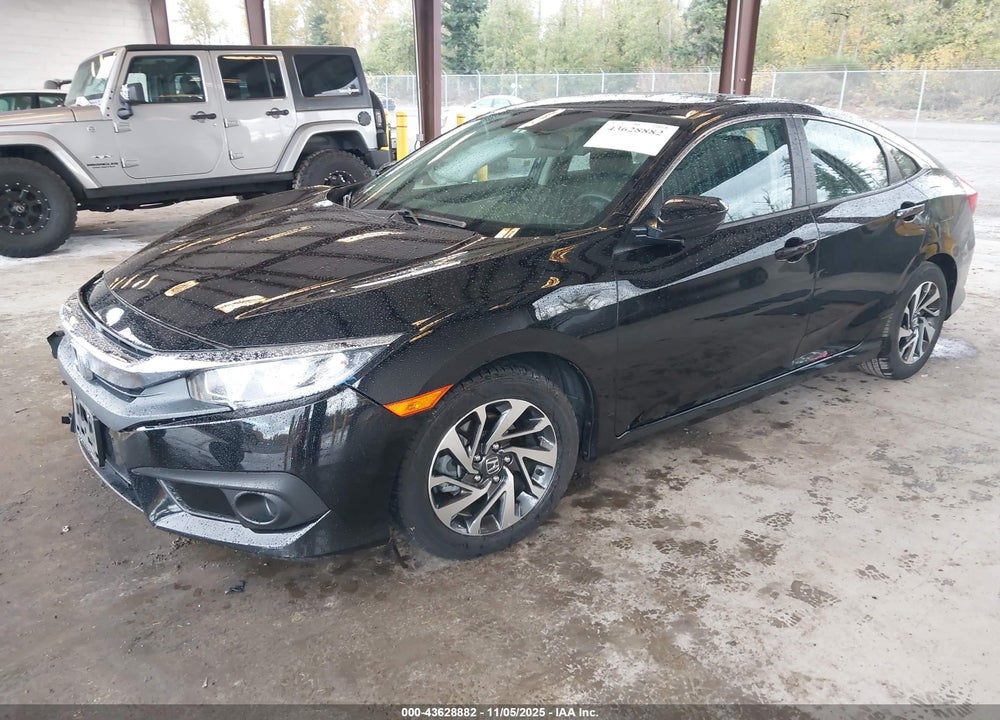 2018 HONDA CIVIC EX VIN: 2HGFC2F85JH525760