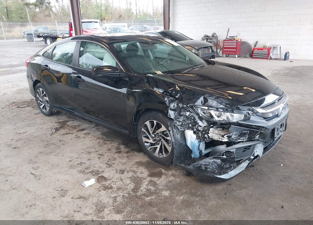 2018 HONDA CIVIC EX VIN: 2HGFC2F85JH525760